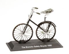 Miniature Vélo Del Prado The Broncho Safety Bicycle 1890